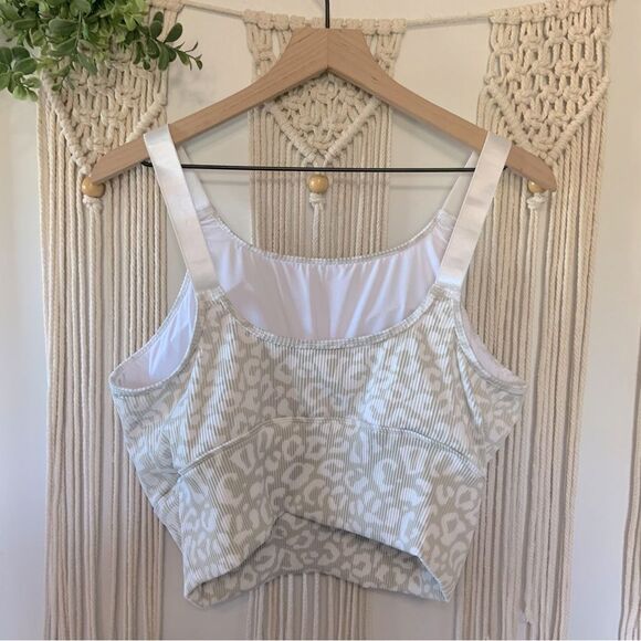 CORAL REEF Sage Leopard Adventurer Swim Top XXL 18 20 - Picture 3 of 8